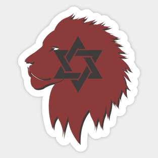 Lion of Juda Sticker